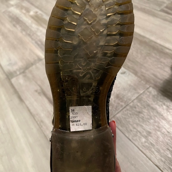 Baldan Python print biker boots size 36 - Picture 4 of 9